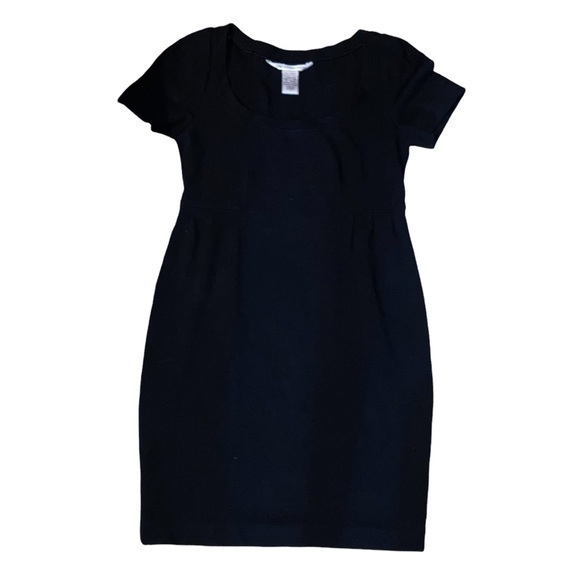 Diane von furstenberg linnie black dress size 4 - Picture 1 of 7